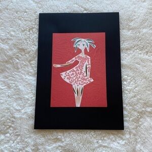 Handmade digital art by me Nwt once purchased cutout multi from my book